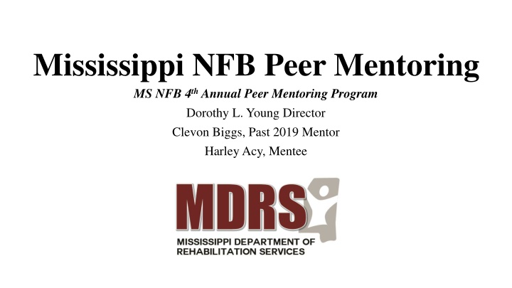 mississippi nfb peer mentoring ms nfb 4 th annual