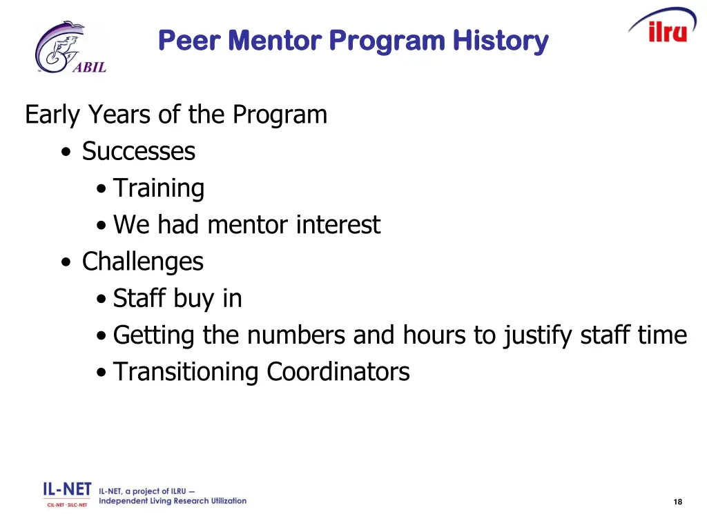 peer peer mentor mentor program