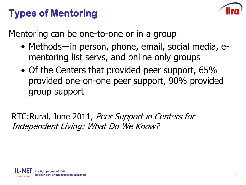 types of mentoring types of mentoring