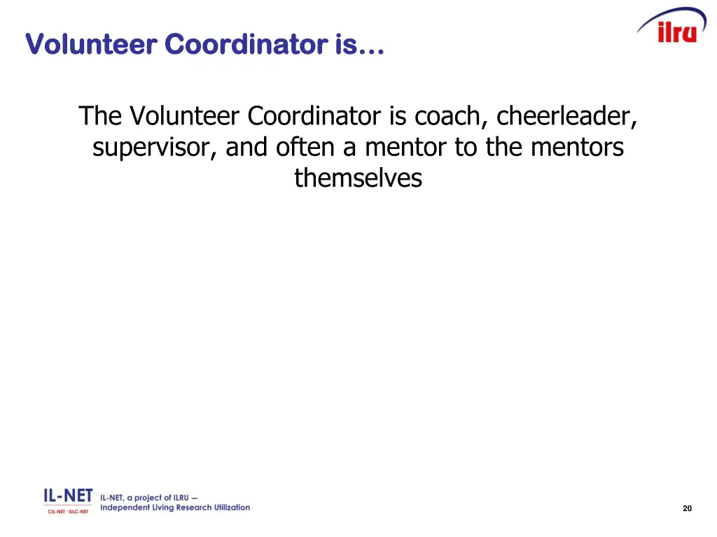 volunteer coordinator is volunteer coordinator is