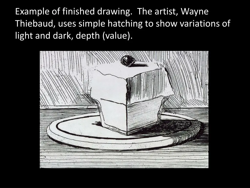 example of finished drawing the artist wayne