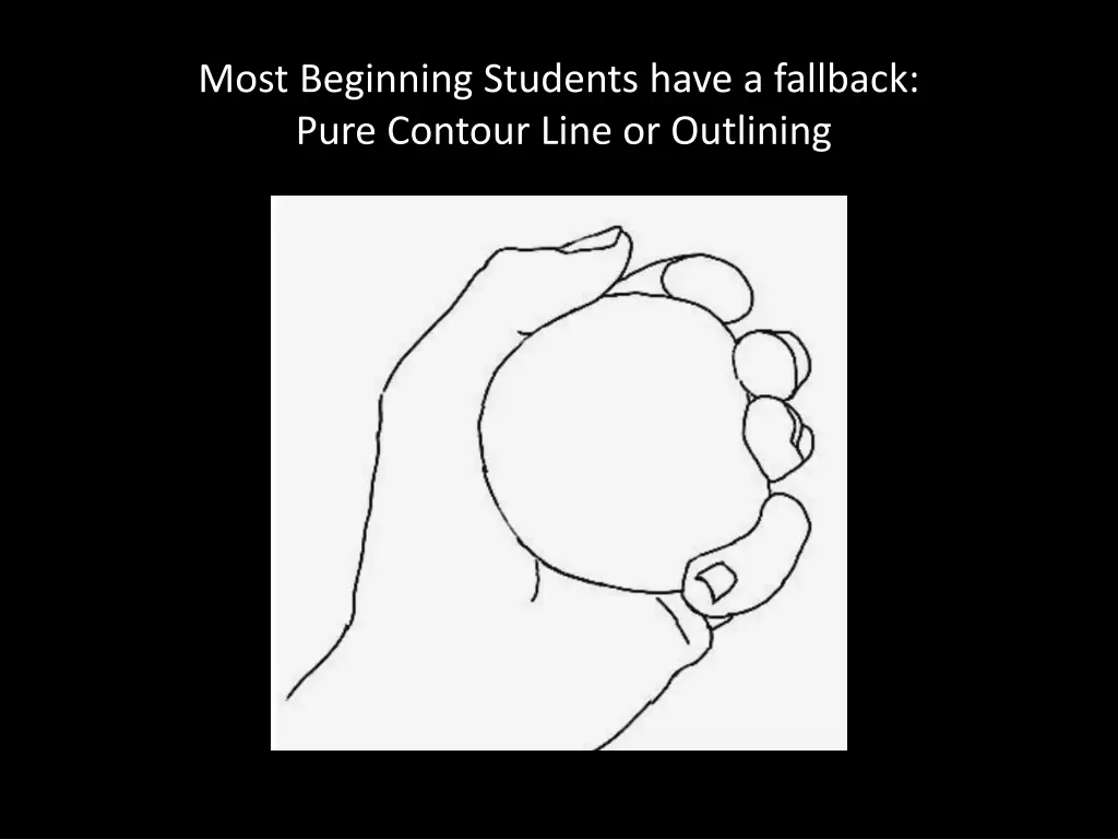 most beginning students have a fallback pure