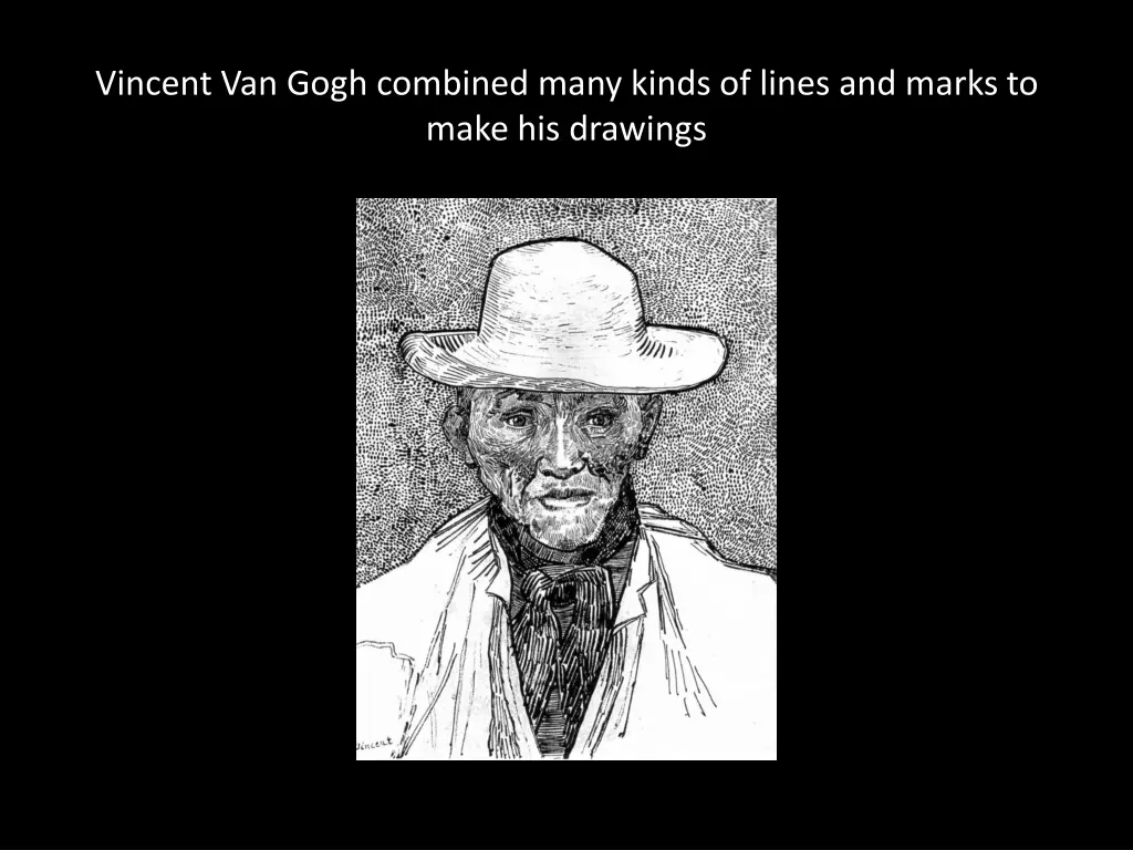 vincent van gogh combined many kinds of lines