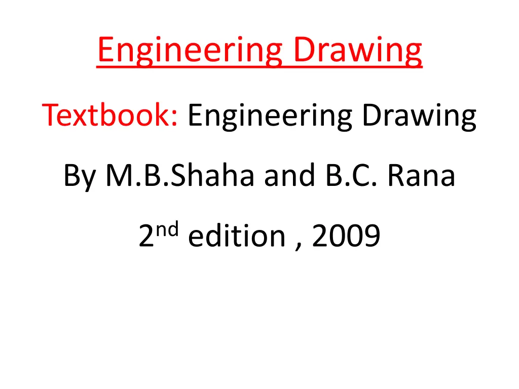 engineering drawing