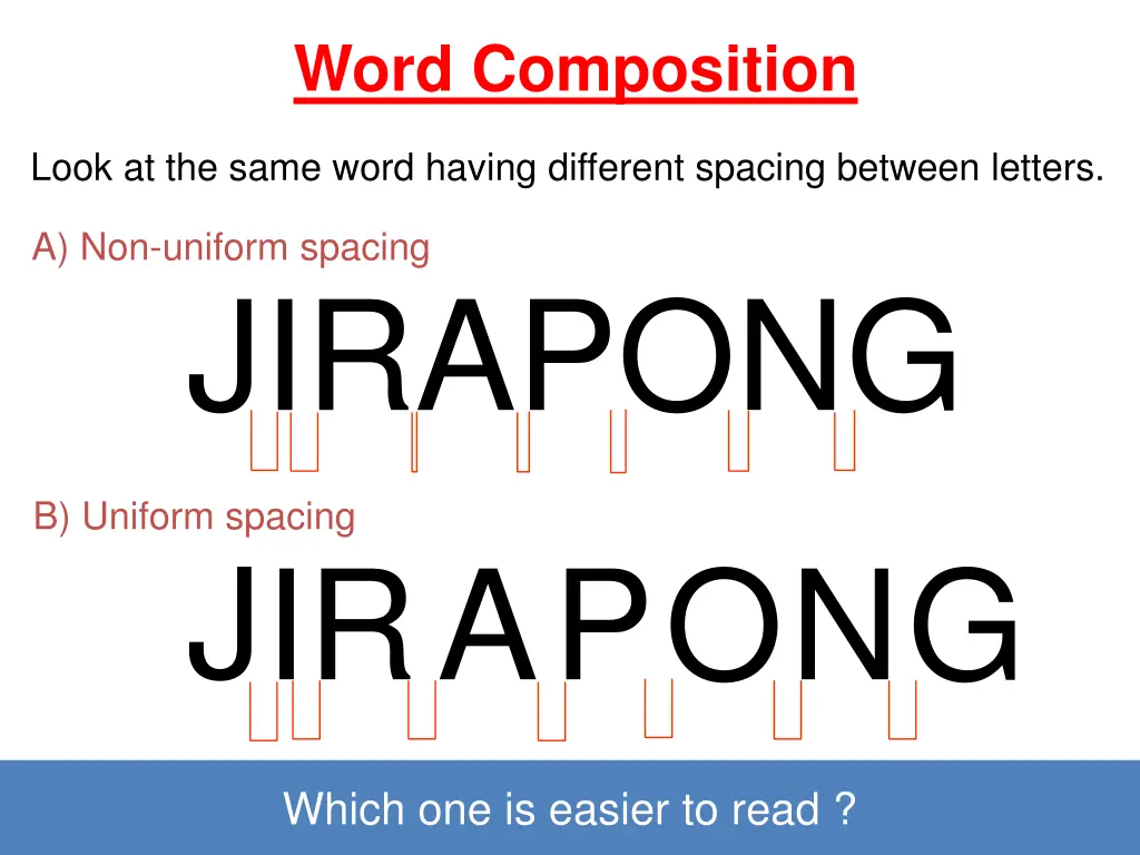 word composition