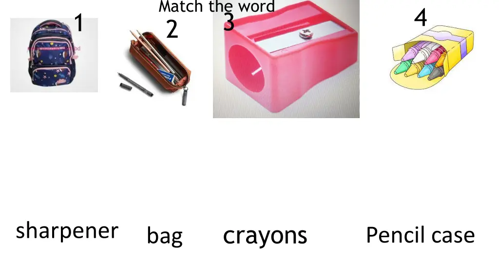 match the word