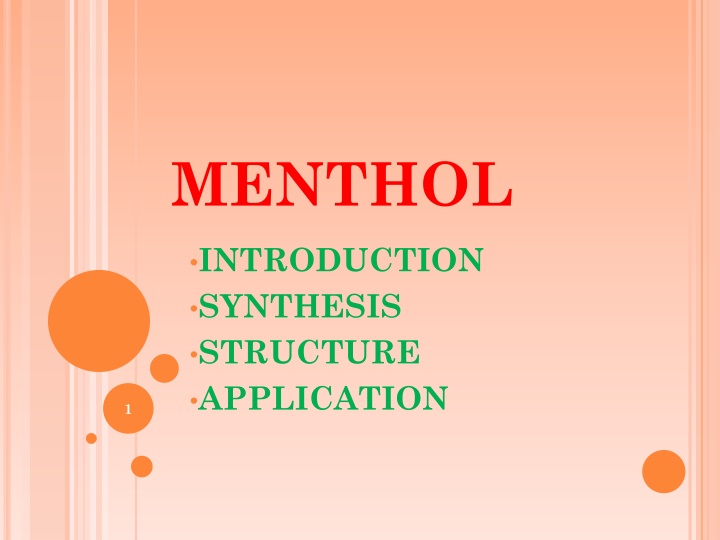 menthol