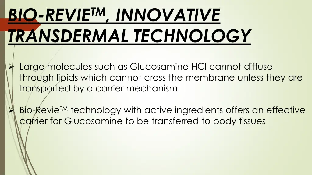 bio revie tm innovative transdermal technology 1