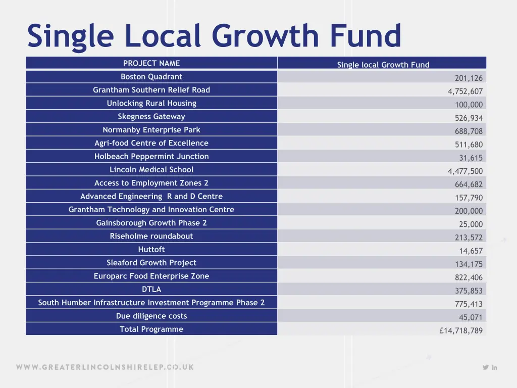 single local growth fund