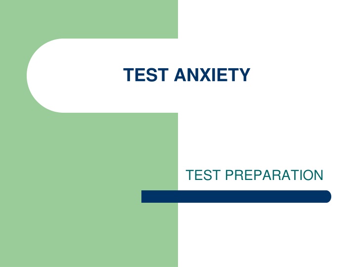 test anxiety