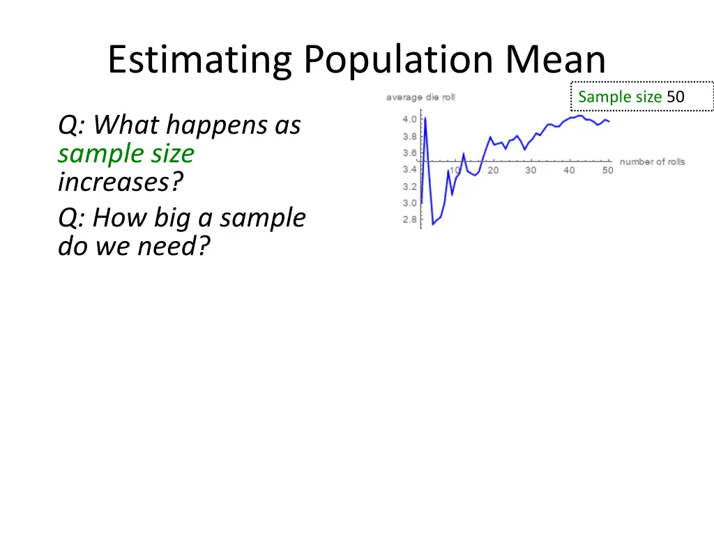 estimating population mean 1