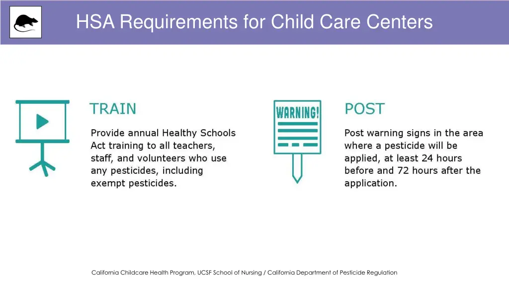 hsa requirements for child care centers 1