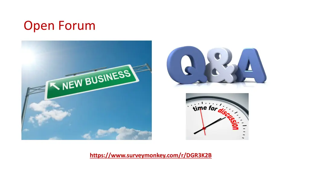 open forum