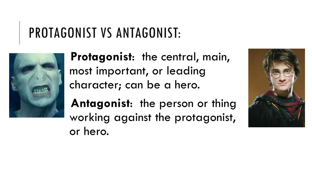 protagonist vs antagonist