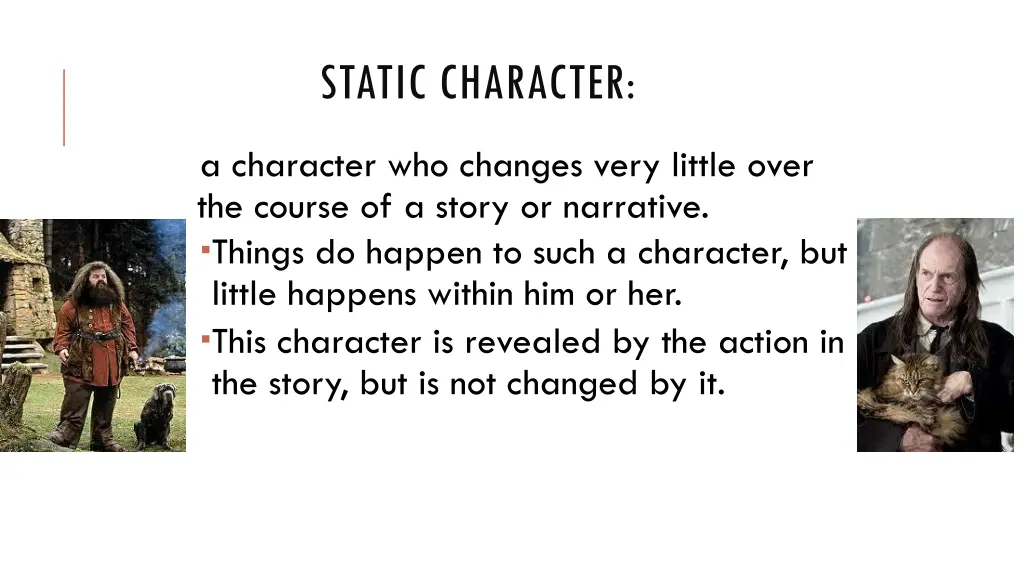 static character