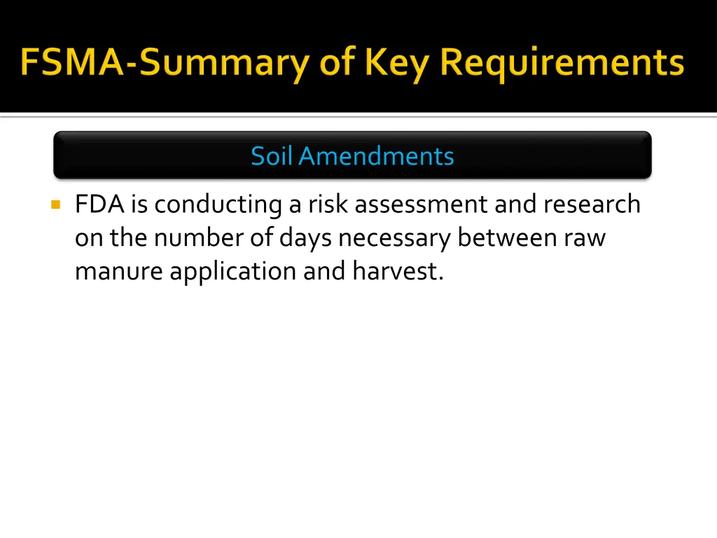 soil amendments