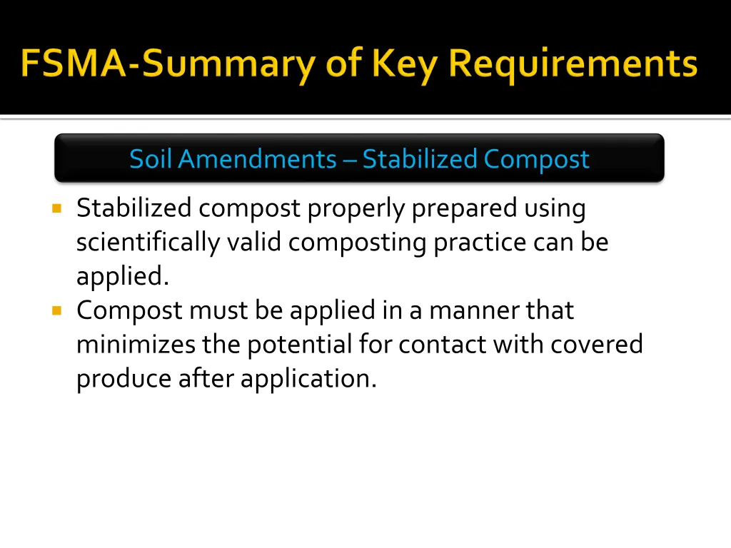 soil amendments stabilized compost