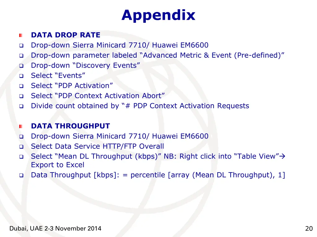 appendix 1