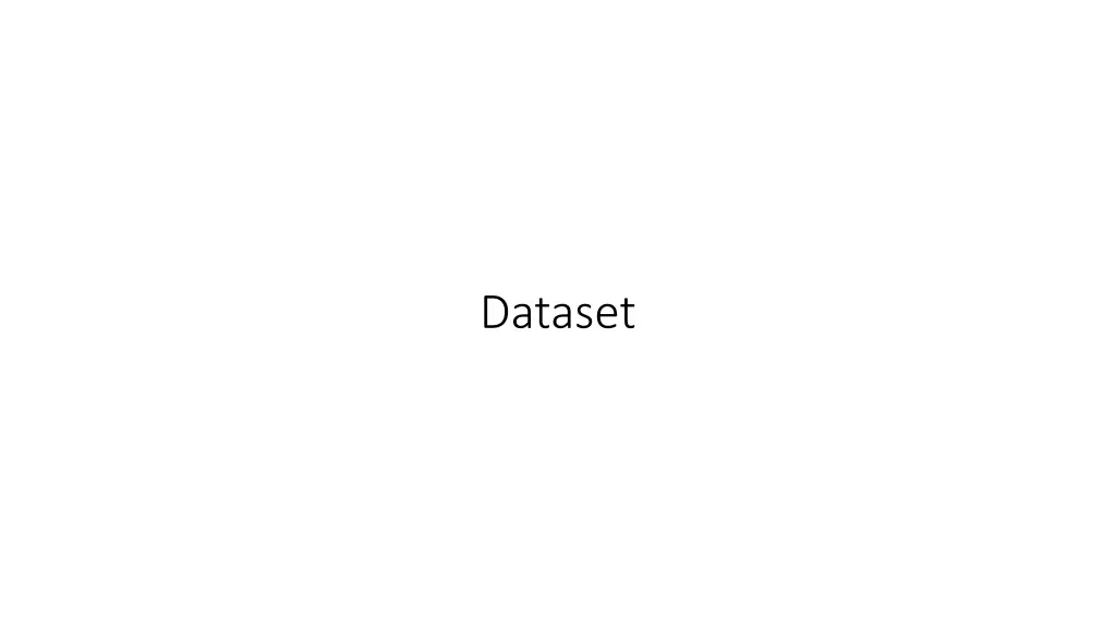 dataset