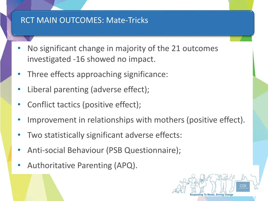 rct main outcomes mate tricks