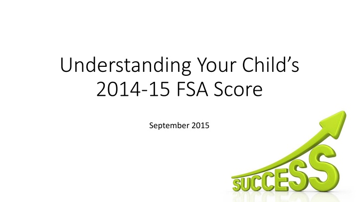 understanding your child s 2014 15 fsa score