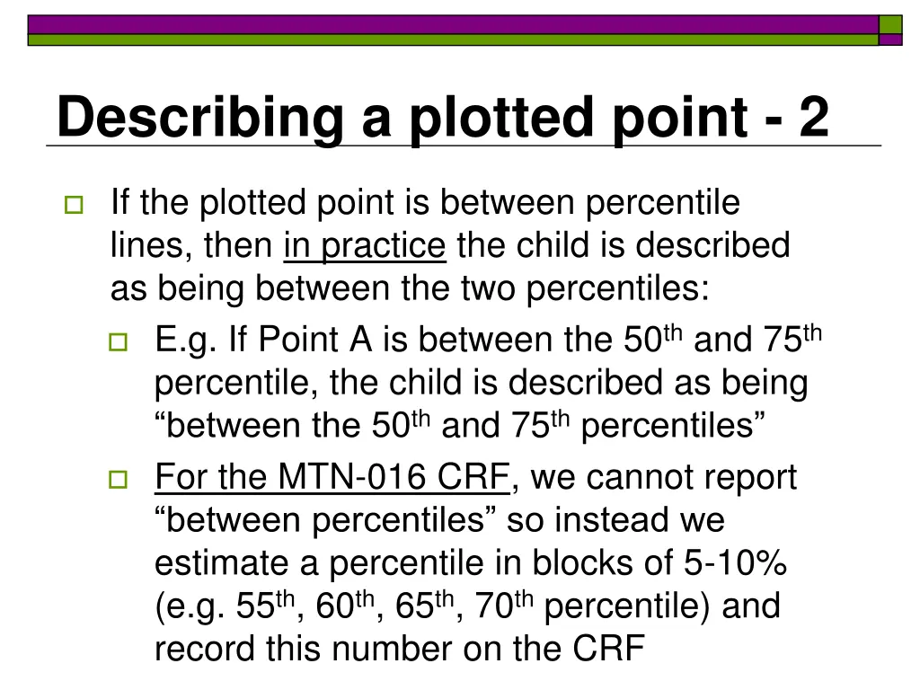 describing a plotted point 2