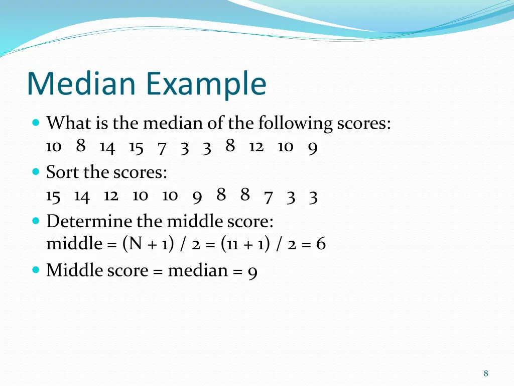 median example