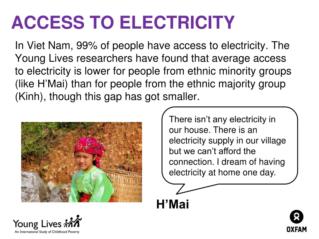 access to electricity