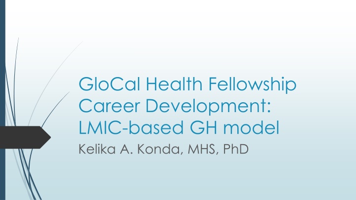 glocal health fellowship career development lmic