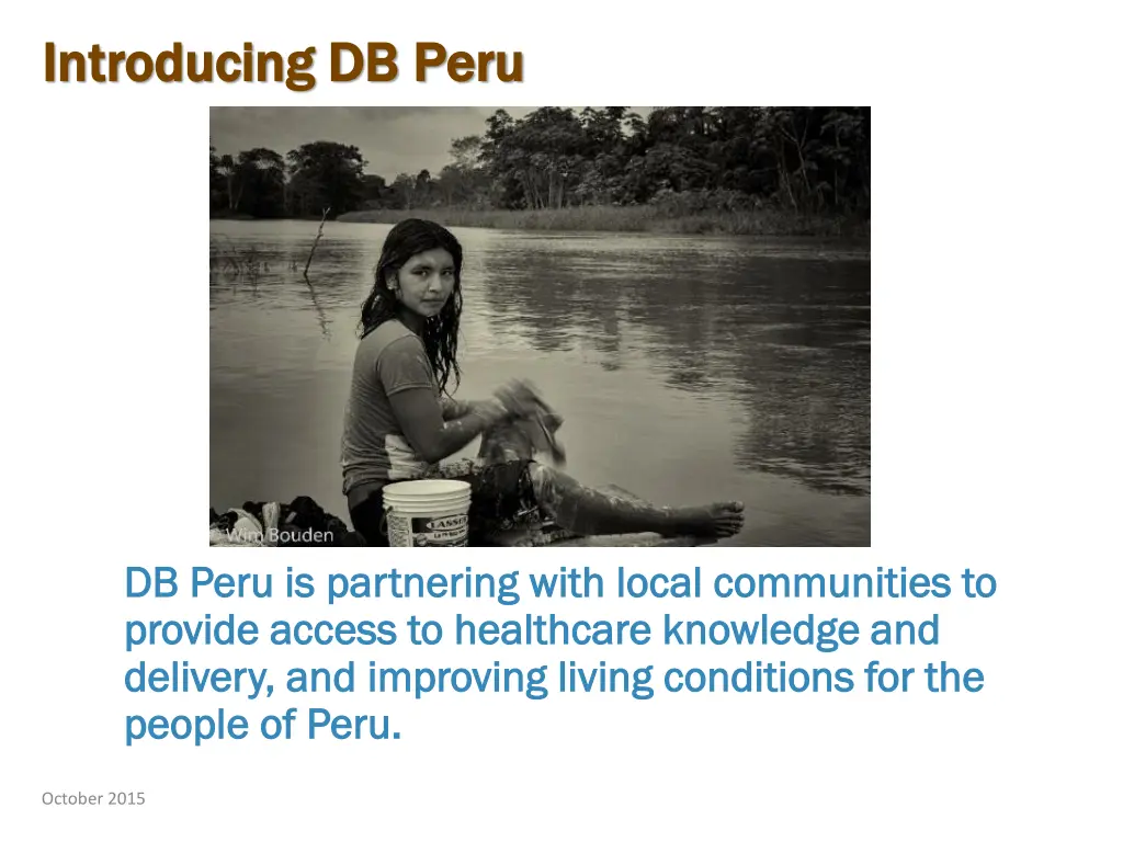 introducing db peru introducing db peru