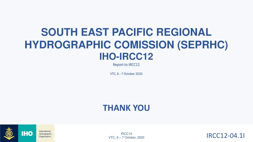 south east pacific regional hydrographic 1