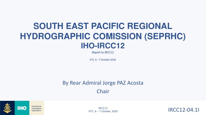 south east pacific regional hydrographic