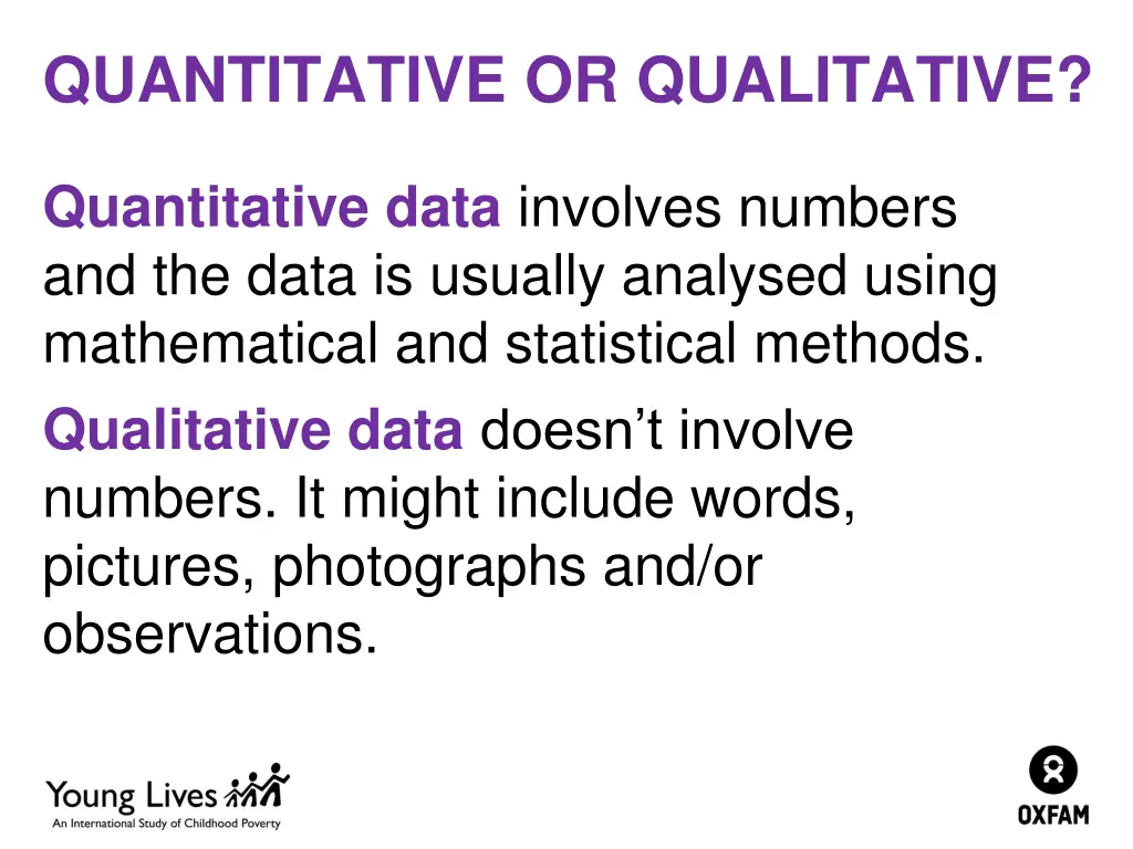 quantitative or qualitative