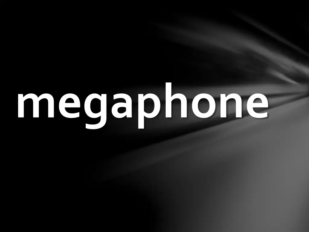 megaphone