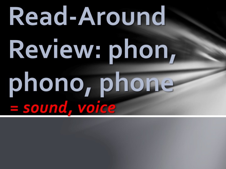 read around review phon phono phone