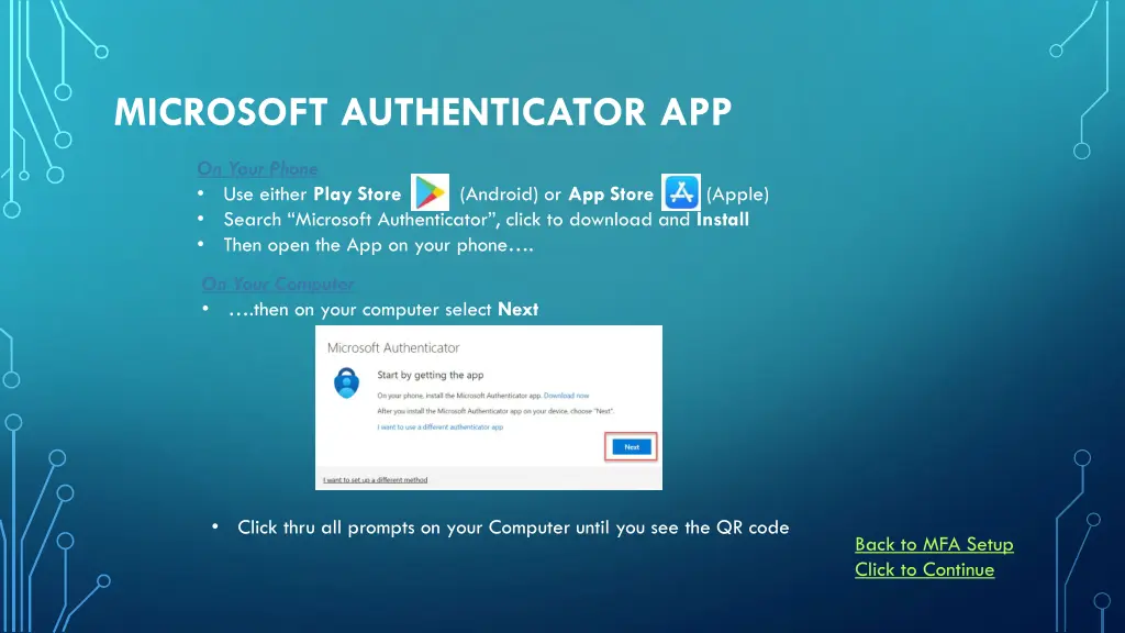 microsoft authenticator app