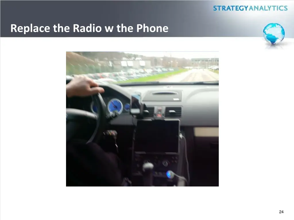 replace the radio w the phone