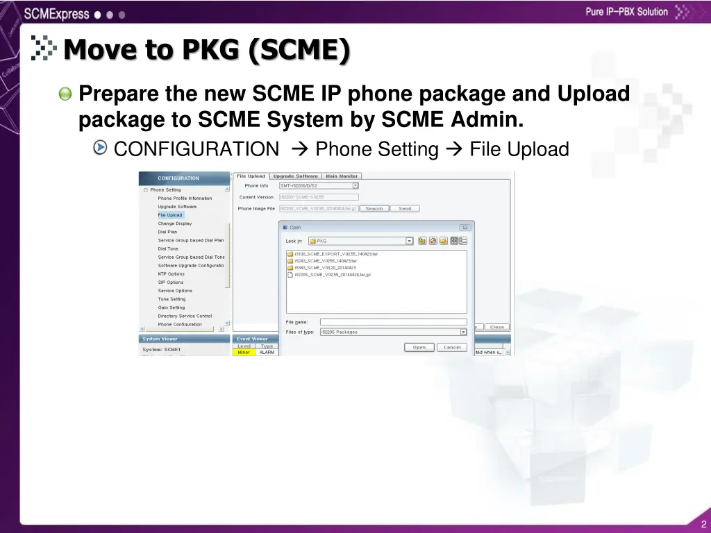 move to pkg scme