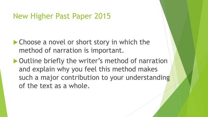 new higher past paper 2015