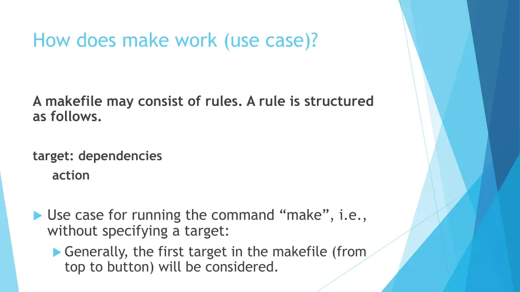 how does make work use case 3