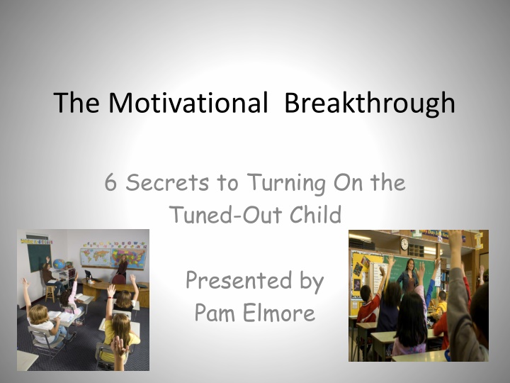 the motivational breakthrough