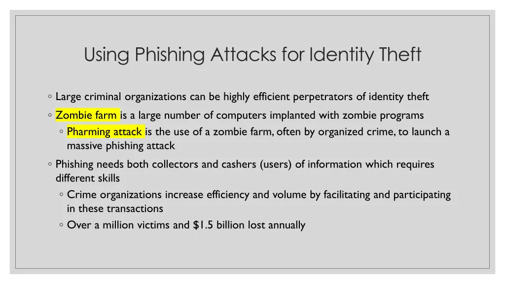 using phishing attacks for identity theft 1