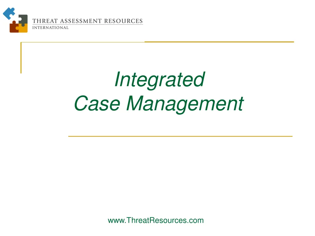 integrated case management