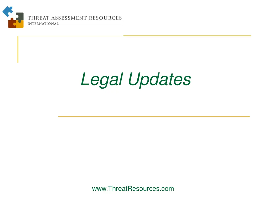 legal updates