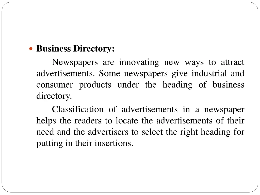 business directory newspapers are innovating