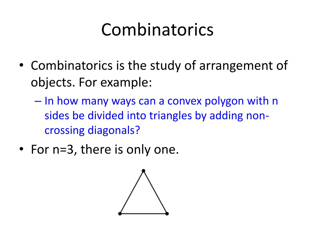 combinatorics