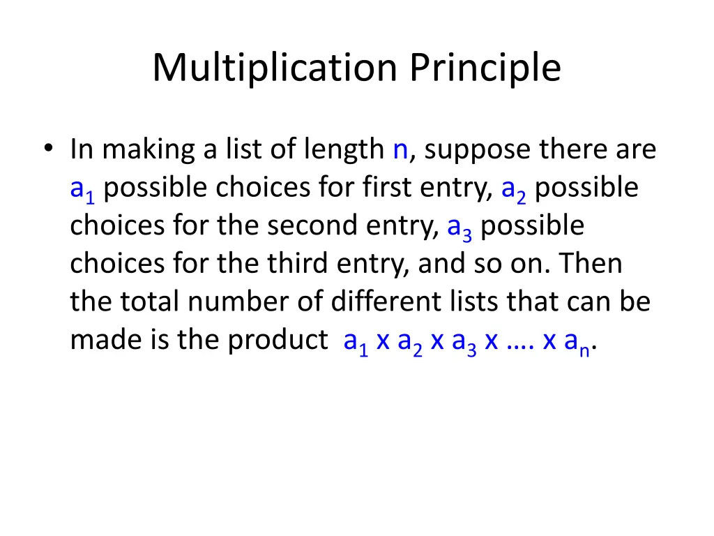 multiplication principle