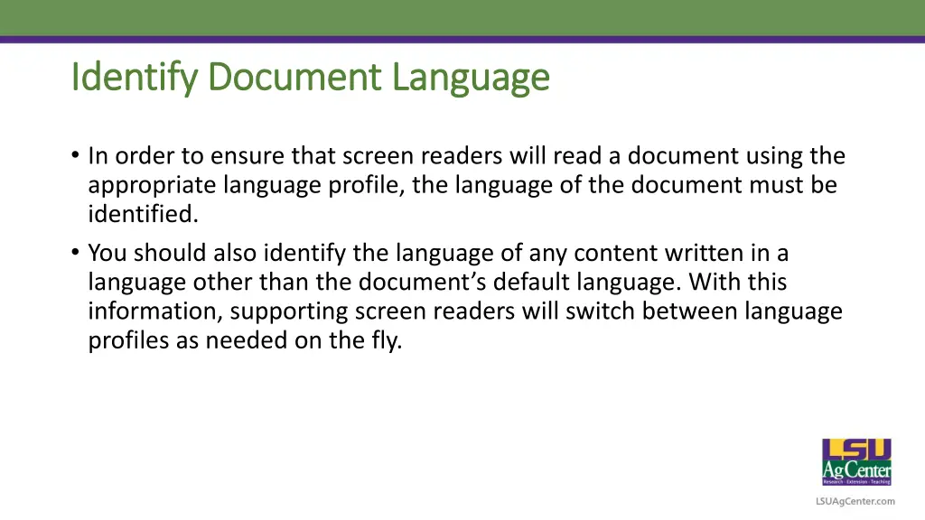 identify document language identify document