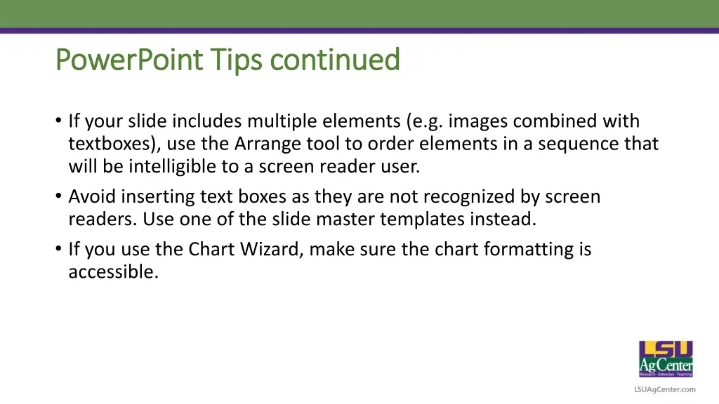 powerpoint tips continued powerpoint tips