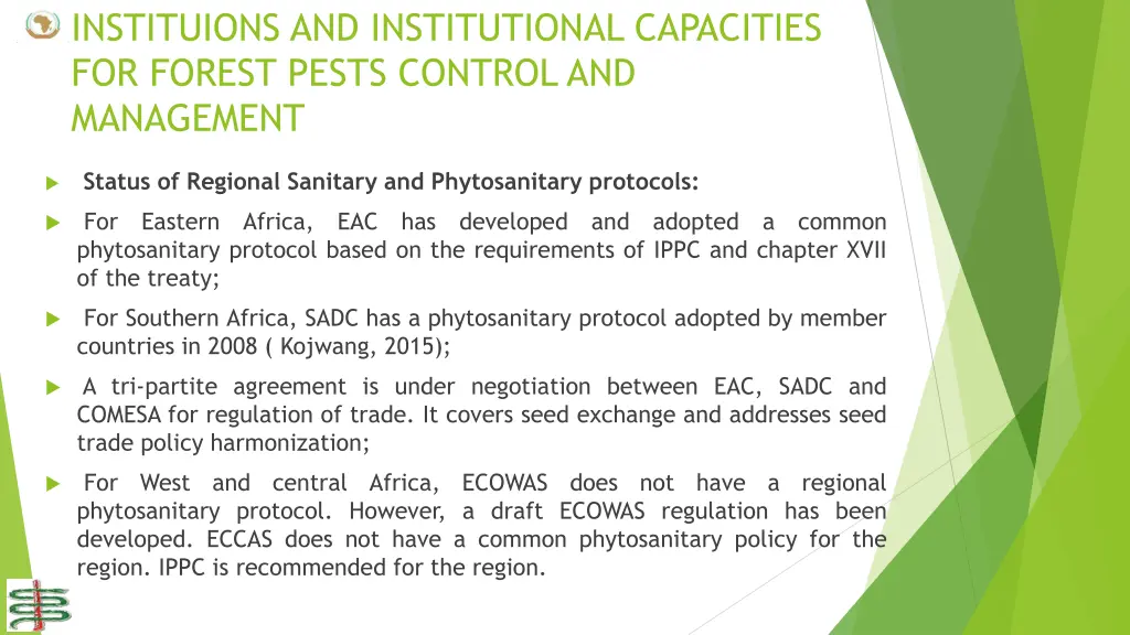 instituions and institutional capacities